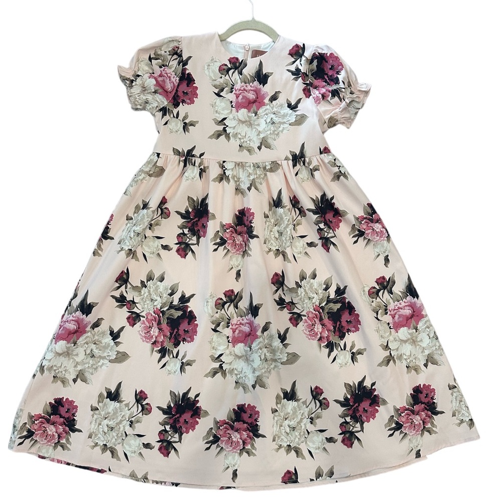 Jessakae Pink Floral Girls Dress